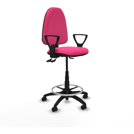 Piqueras y Crespo BFN01RF Silla de oficina rosa confortable (1/3)