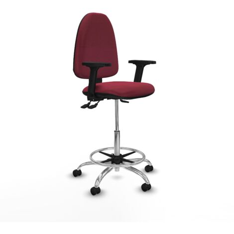 Piqueras y Crespo B2D05RF Silla de Oficina Granate (1/3)