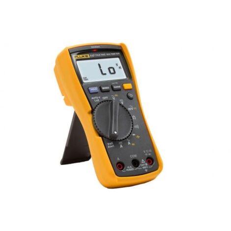 Multímetro digital para electricistas Fluke 117 con detector de voltaje sin contacto
