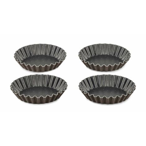 Moldes para Tartas Tefal J1608102 4 Unidades Ø 11 cm 3168430254268 S7106968 Tefal (1/4)
