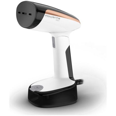 Rowenta DR3030 plancha de vapor compacta negro blanco rosa (1/5)