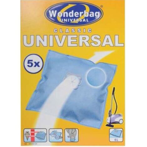 Rowenta WB406120 bolsas para aspiradora azul 6 litros pack de 5