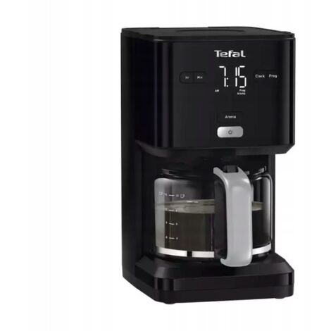 Tefal CM600810 Smartn Light cafetera de filtro negra 1,25 L