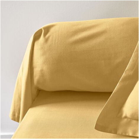 Today TODAY Essential funda de almohada ocre 45 x 185 cm