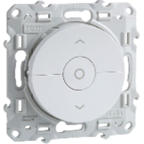 Schneider Electric Interruptor Odace blanco 3 botones para persiana (1/6)