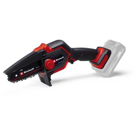 Einhell GE-PS 18/15 Li BL-Solo Motosierra inalámbrica negro y rojo