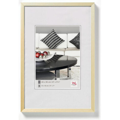 walther design Marco de Fotos Dorado 29,7 x 42 cm (DIN A3) Marco de Aluminio, Chair AJ342G (1/2)