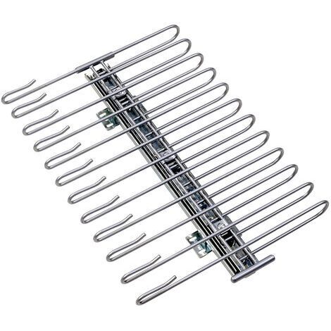 Percha para pantalones con corredera para armario WENKO