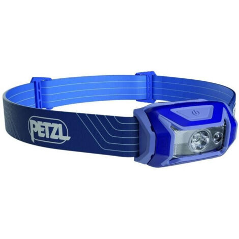Linterna frontal - PETZL - TIKKA - 350 lúmenes - 3 pilas AAA/LR03 incluidas - Azul