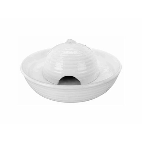 Trixie Fuente Automát. Mini VitalFlow Cerámica,0.8l,Blnco