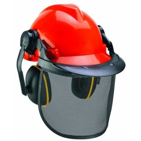 Einhell BG-SH 1 Casco de Seguridad Naranja y Negro