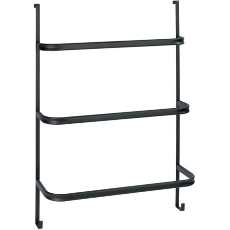 Toallero para puerta Irpinia negro