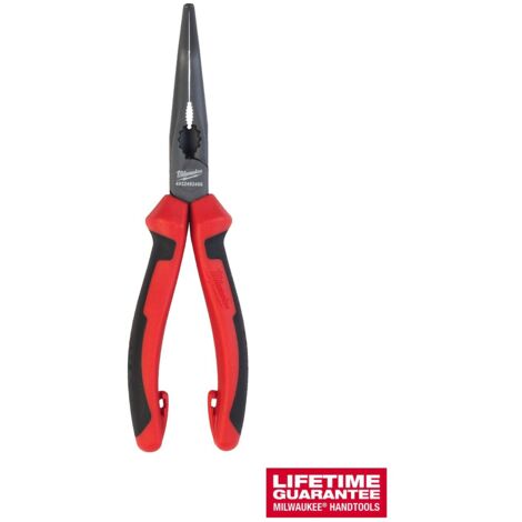 Pinza ergonómica gris Milwaukee 205 mm
