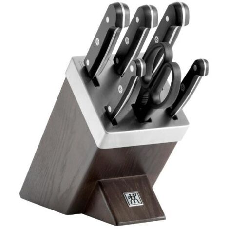 Zwilling Gourmet bloque de cuchillos negro 7 piezas 20 cm (1/5)