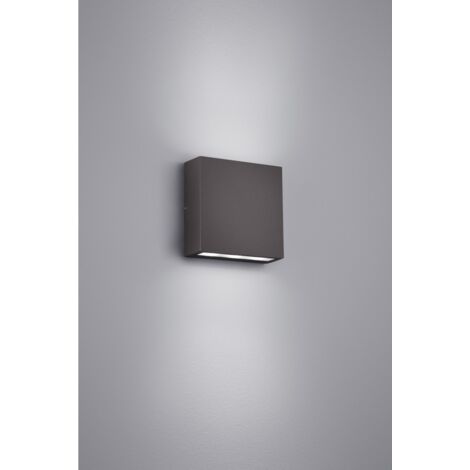 Trio Thames lámpara de pared exterior gris antracita 14 cm (1/5)