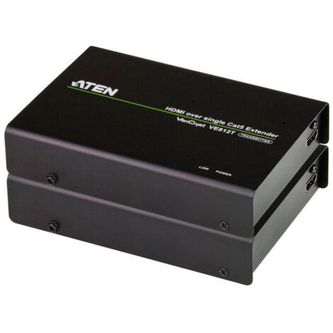 Aten VE812-AT-G Extensor HDMI negro de alta calidad (1/3)