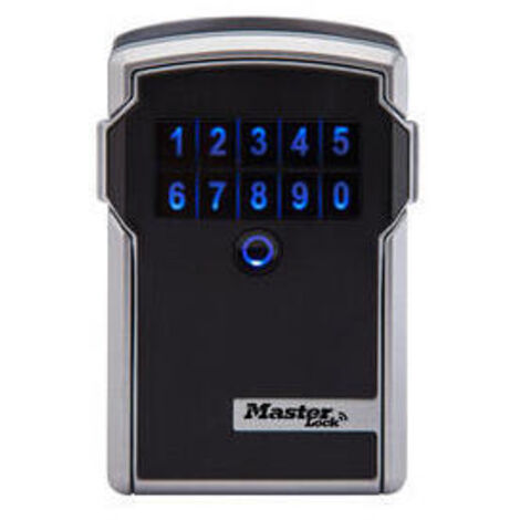 Master Lock 5441EURD Caja fuerte mural Bluetooth gris seguro (1/4)