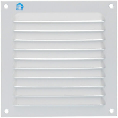 Rejilla louver 436 150X150MM POXY BLANCO NR RAL 9010 - RENSON - 41501506