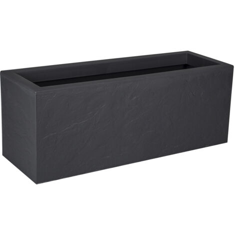 Maceta EDA Negro Antracita 79,5 x 29,5 x 29,5 cm