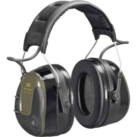 3M PELTOR ProTac Orejeras para tiradores, 32 dB, verdes, diadema, MT13H222A