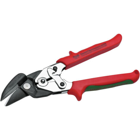 NWS 066R-15-250 Tijera articulada recta roja 250 mm (1/3)