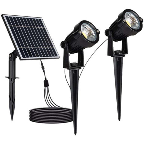 Ledvance V-TAC foco de jardín solar negro 2W 90 lúmenes (1/5)