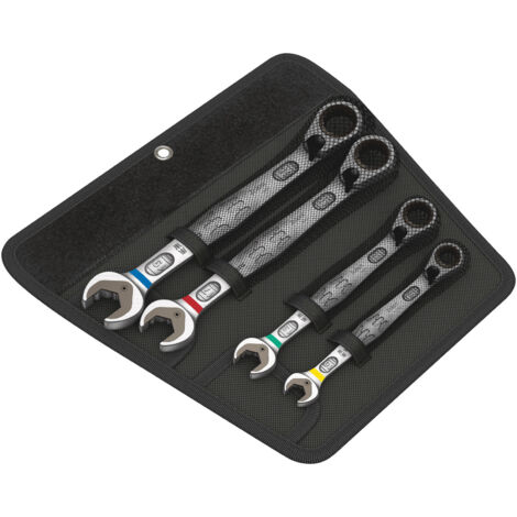 Llave Combinada Carraca C/Palanca 10-19Mm Joker Jg 04Pz Wera