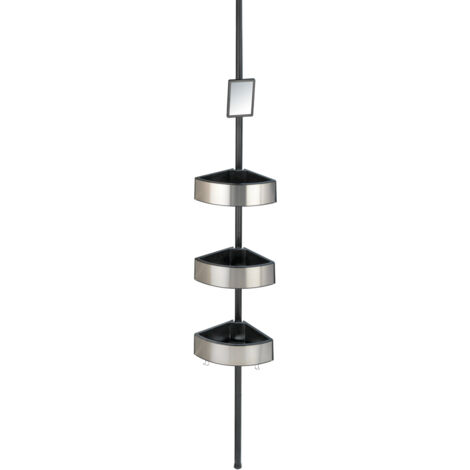 RINCONERA DE DUCHA TELESCOPICA PREMIUM BIG BLACK
