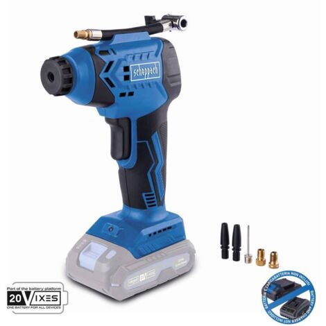 Compresor portátil azul potente Scheppach C-AC20-X (1/5)