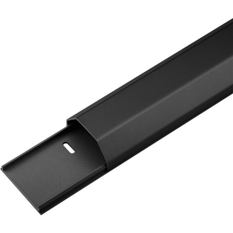 Goobay 90724 canaleta para cable Bandeja portacables recta Negro (1/2)