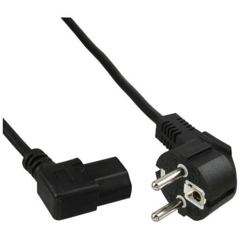 InLine B-16752M cable de alimentación 0,5 m negro pack 60 (1/3)
