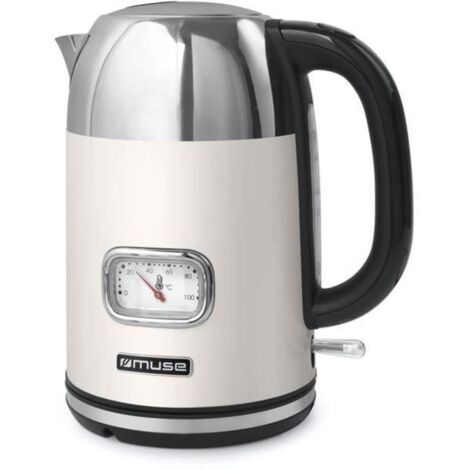 Hervidor Muse MS-020SC crema acero inoxidable 1,7L (1/5)