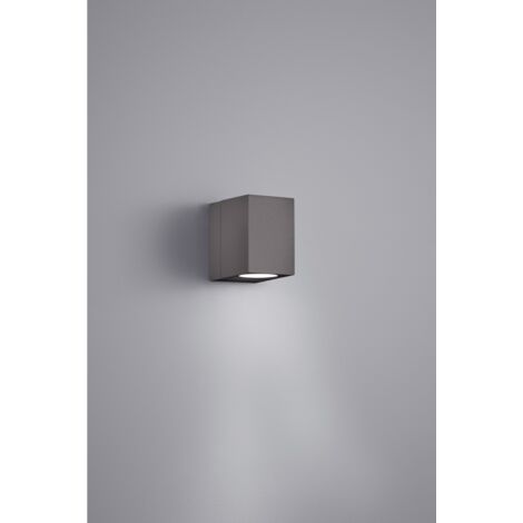 Trio TIBER aplique de pared exterior antracita LED 10 cm (1/5)