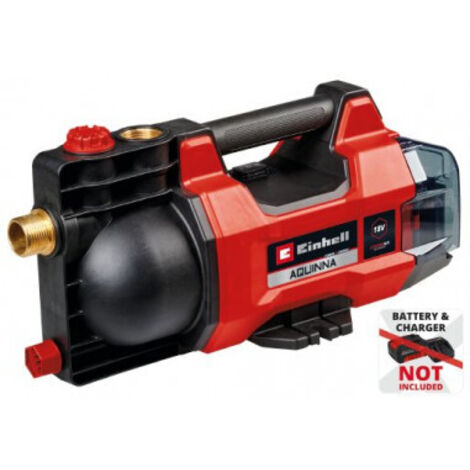 Einhell AQUINNA 18/28 Bomba de riego roja y negra