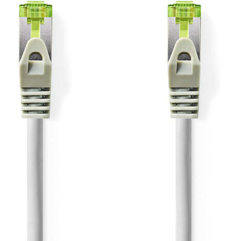 Nedis Cable CAT7 S/FTP RJ45 macho RJ45 macho 5.0 m Redondo LSZH Gris Caja de ventana NE550744459 (1/3)