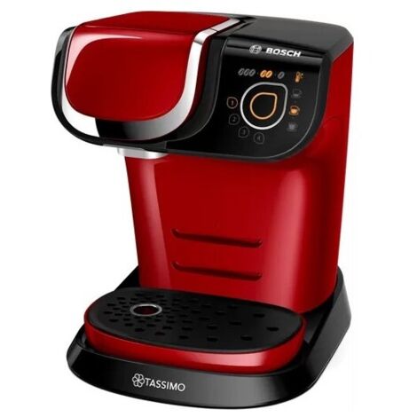 BOSCH - TAS6503 - Máquina de café TASSIMO multi-bebidas - Depósito de agua 1,3L - Apagado automático - Rojo (1/5)