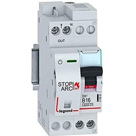 Legrand Interruptor Automático de Detección de Arco Eléctrico 16 A 230 V