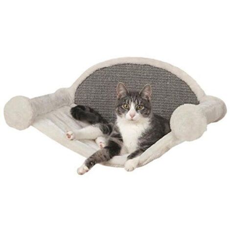 Hamaca para gatos 54x28x33 cm crema y gris 49920 TRIXIE