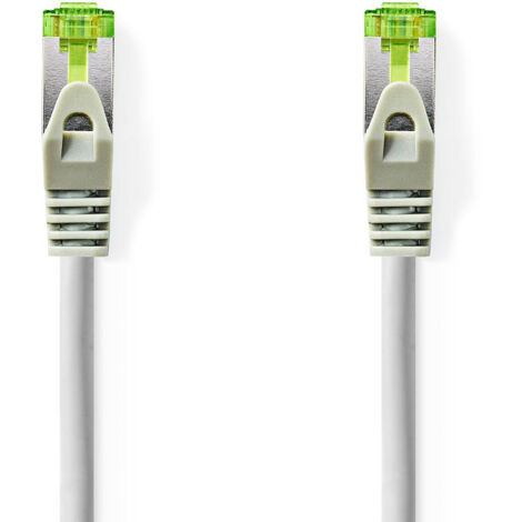 Nedis Cable CAT7  S/FTP  RJ45 macho  RJ45 macho  10.0 m  Redondo  LSZH  Gris  Caja de ventana NE550744460 (1/3)