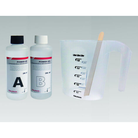 Power-Gel 400 ml Gel para instalaciones eléctricas