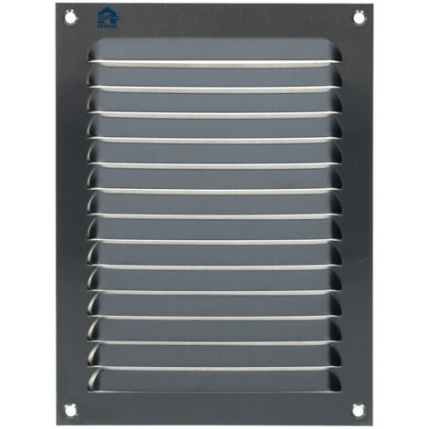 Rejilla louver 436 150X200MM ANODIZADO PLATA - RENSON - 41502001