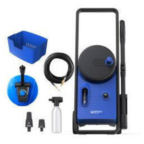 Nilfisk CORE 140 Limpiadora de alta presión o Hidrolimpiadora Vertical Eléctrico 474 l/h Negro, Azul (1/4)