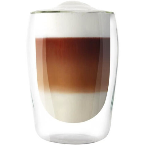 Set 2 Vasos de Café Grandes Melitta 300ml Doble Pared Aptos para Lavavajillas y Microondas (1/3)