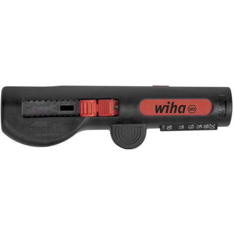 Wiha Herramienta pelacables multiusos  para cables redondos  125 mm, 5" (44242)
