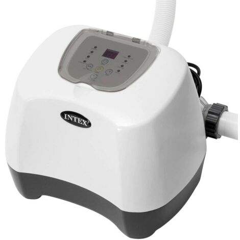 Intex – Esterilizador de piscina de sal 56,8 m³ – Producción de cloro 12 g/h – Caudal 3 m³/h – Material PVC – Dimensiones 40x31,7x38,7 cm (1/5)