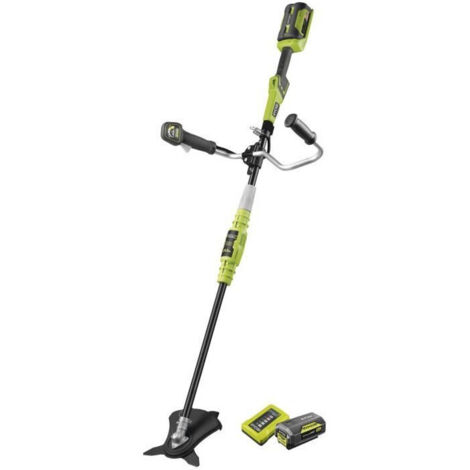 Desbrozadora eléctrica verde Ryobi 36V Max Power