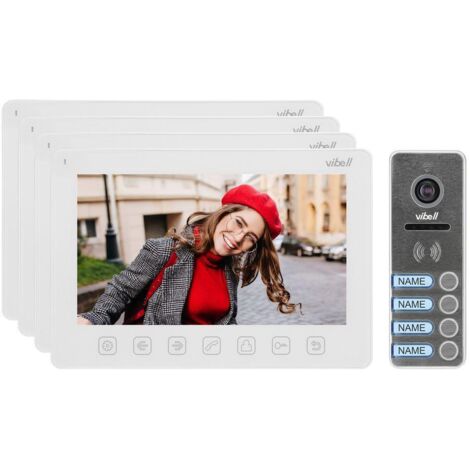 Videoportero multifamiliar NOVEO MULTI4 OR-VID-EX-1065/W blanco