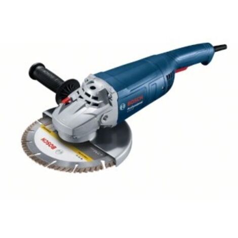BOSCH GWS20-230P AMOLADORA 230MM 2000W CON DISCO DE DIAMANTE
