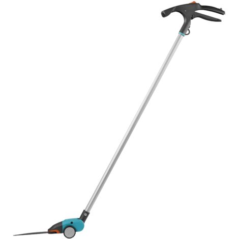 GARDENA Tijeras cortacéped con mango Comfort, empuñadura ergonómica, revestimiento antiadherente, cierre de seguridad con una sola mano (12100-20)