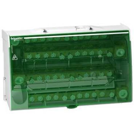 Schneider Electric Linergy DS repartidor blanco 4 polos (1/2)